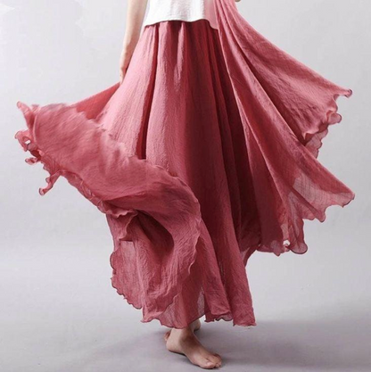 Linda – Long Chiffon Skirt