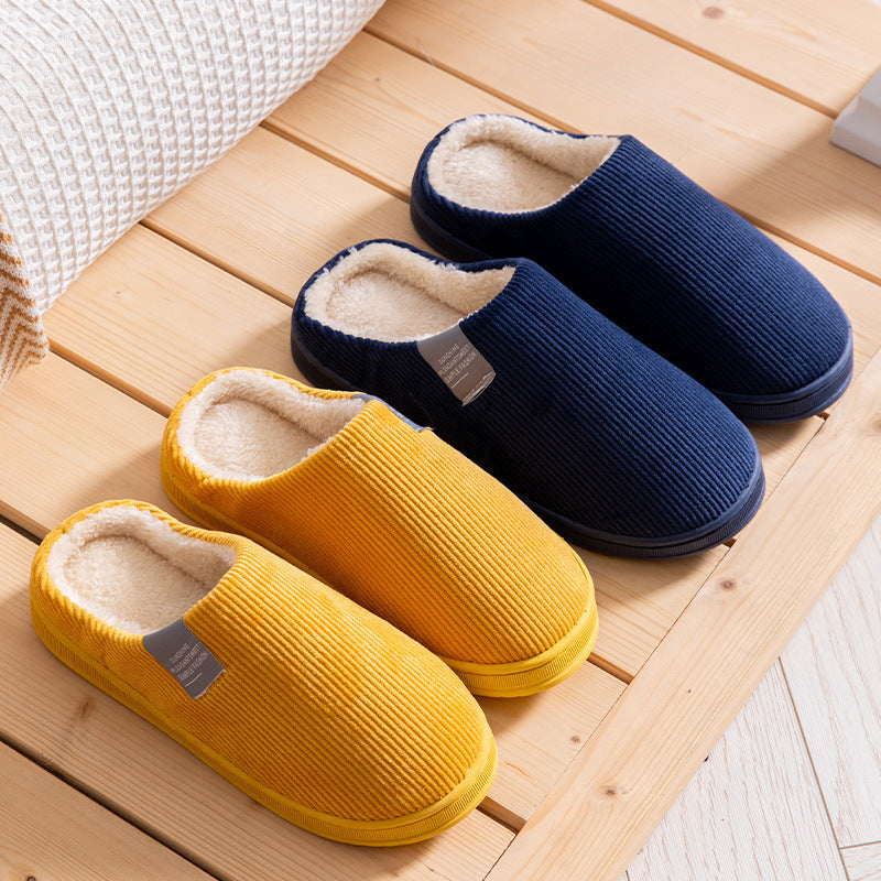 Juliet – Striped House Slippers for Couples