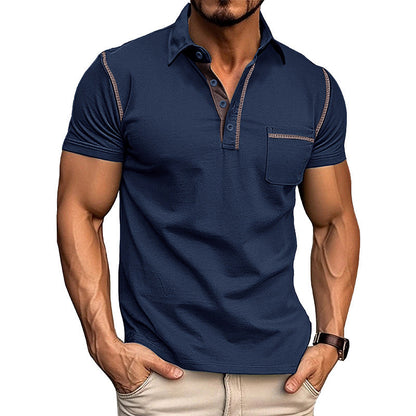 Rodney – Men's Short Sleeve Polo Shirt Quick-Dry Summer Casual