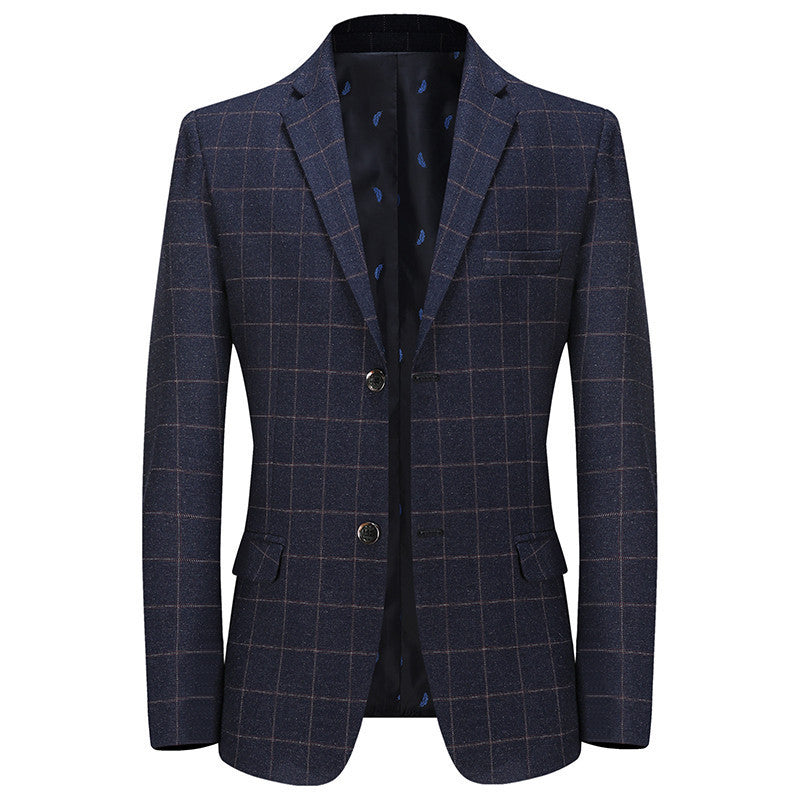 Christian – Casual Suit with Check Pattern