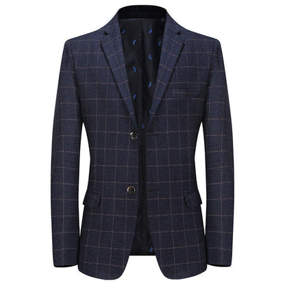 Christian – Casual Suit with Check Pattern