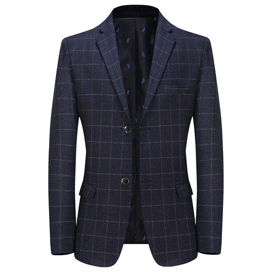 Christian – Casual Suit with Check Pattern