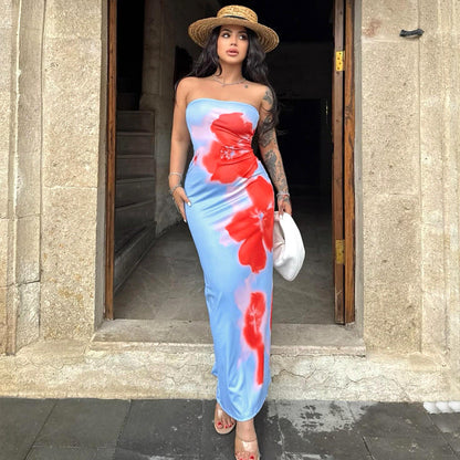 Anna – Long Summer Dress with Sexy Slits for Parties and the Beach