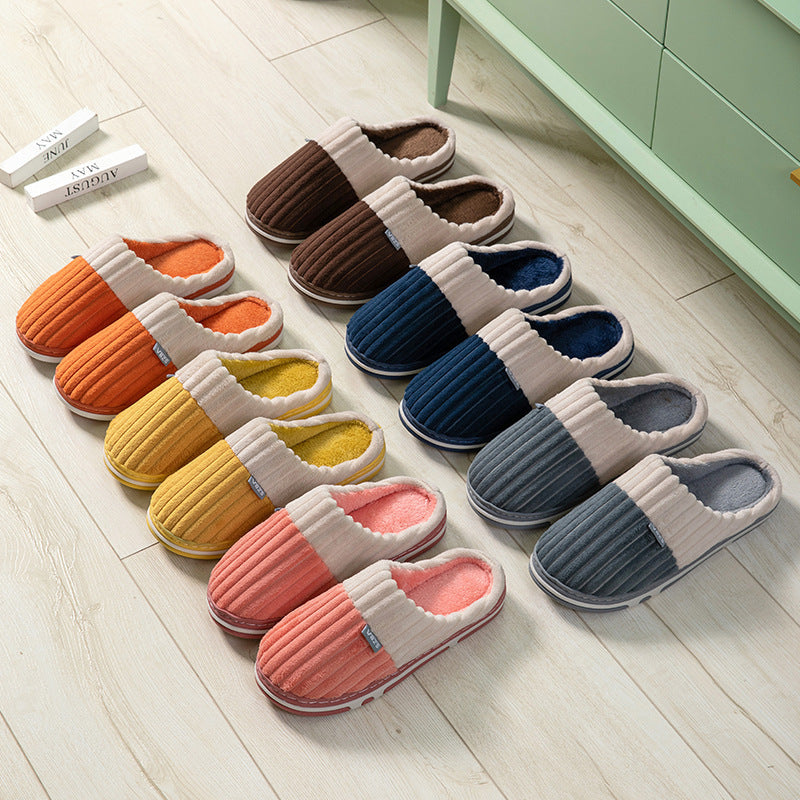 Glenn – Unisex Winter Corduroy Slippers