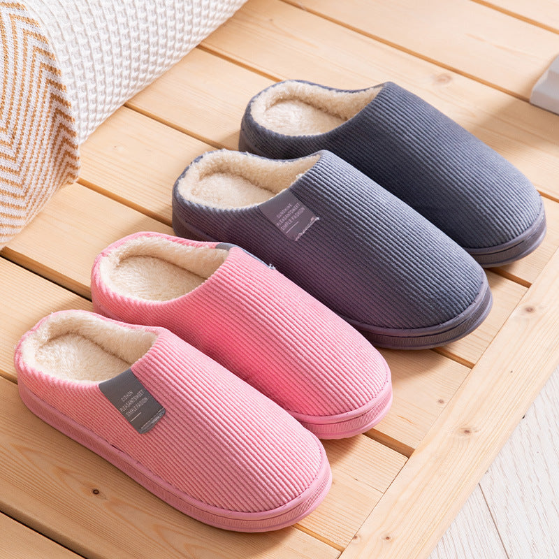 Juliet – Striped House Slippers for Couples