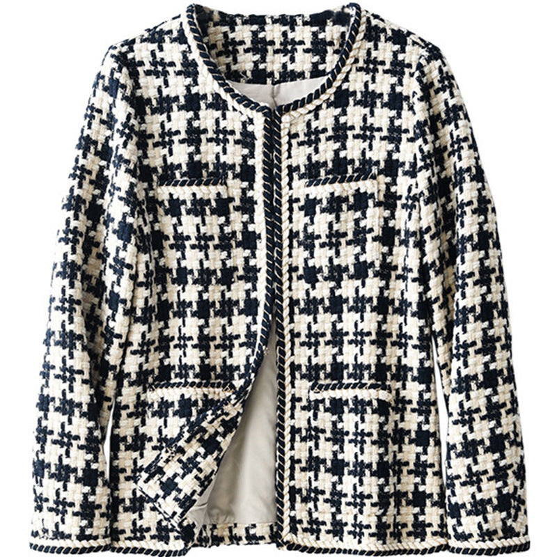 Betty – Houndstooth Casual Jacket