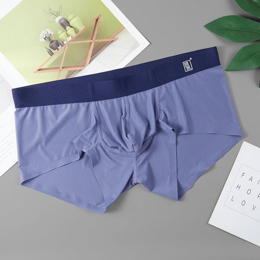 Stanley – Breathable Men's Summer Boxers in Ice Silk