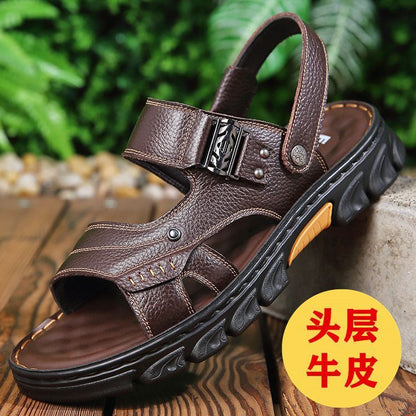 Ron – Comfortable Men's Sandals in Vegan Leather