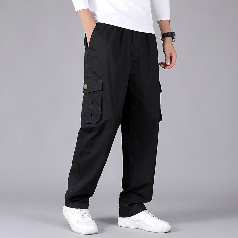 Wesley – Relaxed Straight Pants in Korean Style