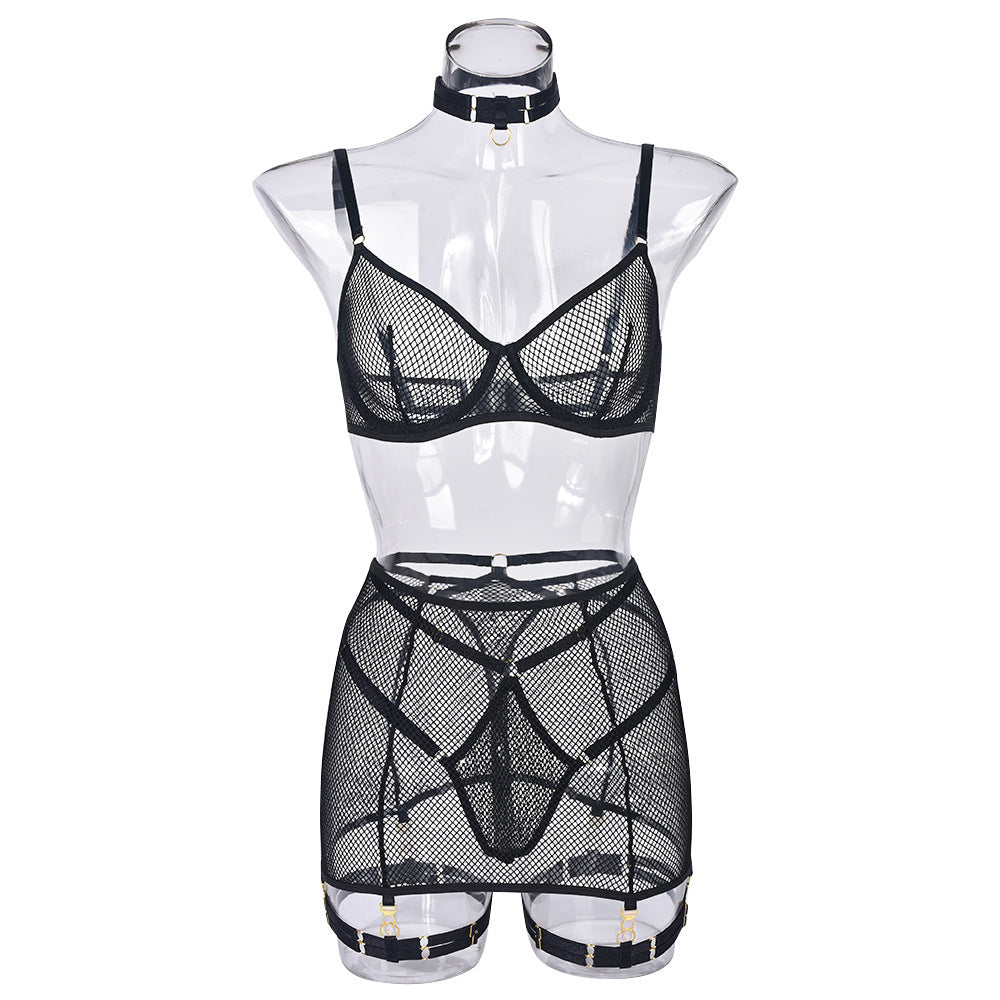 Tracy – Sexy Mesh Lingerie Set