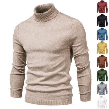 Allan – Slim Fit Pullover with Stand Collar