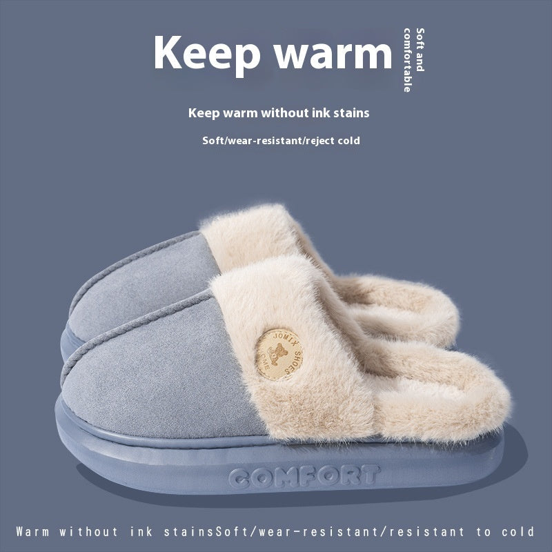 Andrea – Cozy Winter Slippers with Thick Soles