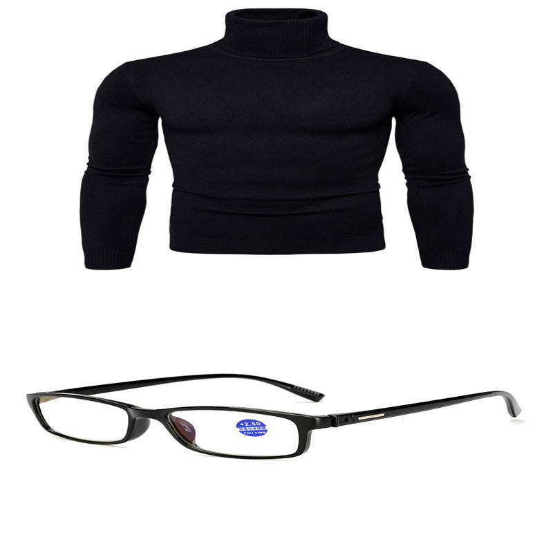 Alan – Slim Thermal Turtleneck Sweater for Men in Solid Designs