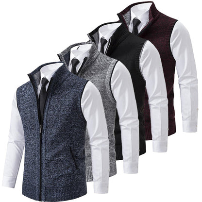 Warren – Men's Stand Collar Cardigan