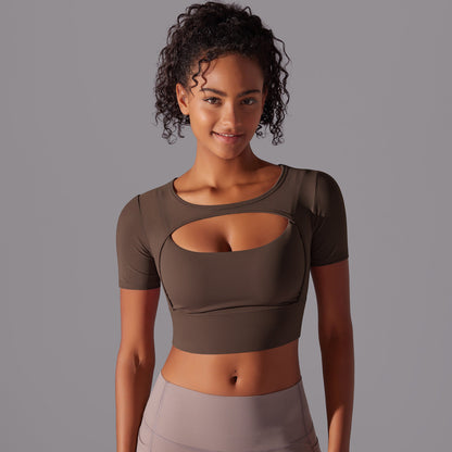 Deborah – Double Layered Yoga Top for Women