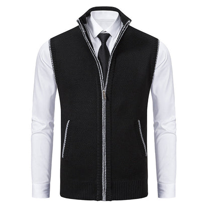 Warren – Men's Stand Collar Cardigan