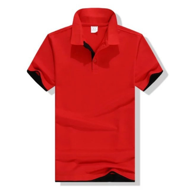 Alex – Men's Polo Shirt with Modern Stand Collar