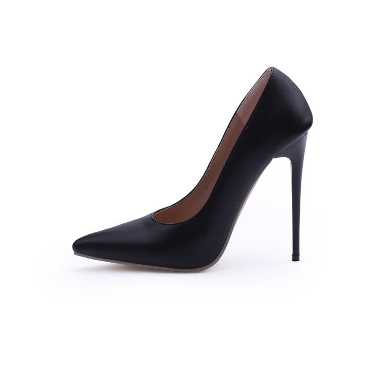 Elizabeth – Autumn Stiletto Heel Pumps with Pointed Toe