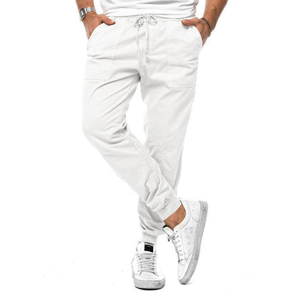 Kevin – Relaxed Men's Pants with Tapered Cut for Leisure and Sport