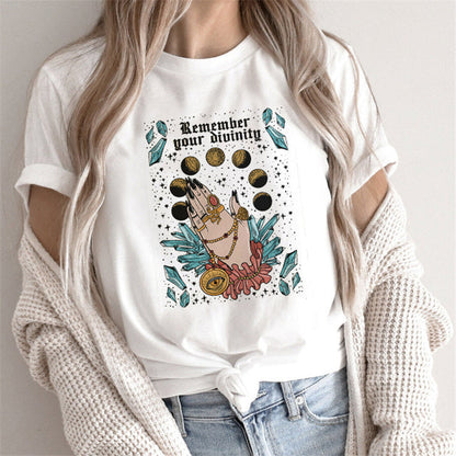 Kim – Women's T-Shirt with Tarot Print