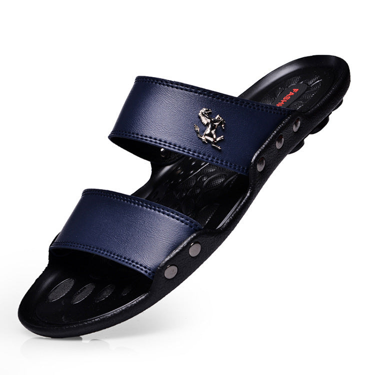 Terry – Men's Casual Slides in Premium Vegan Leather