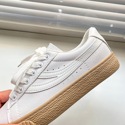 Jean – Casual Korean-Style White Sneakers for Women