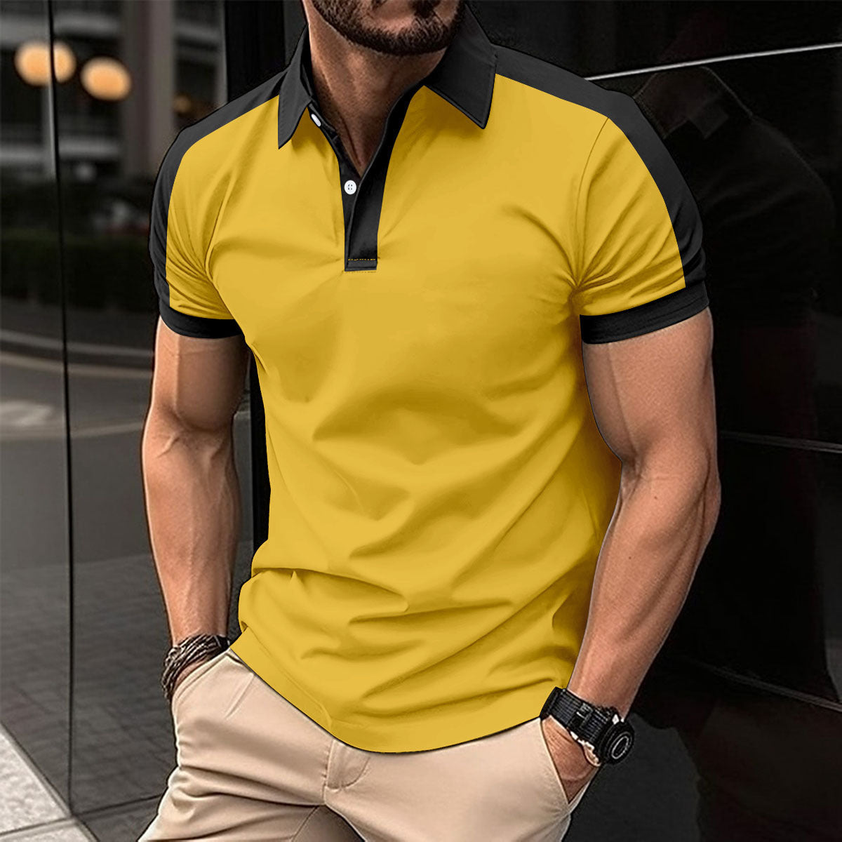 Cliff – Short-Sleeve Business Polo Shirt for Men