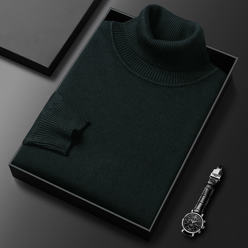 Derek – Slim-Fit Turtleneck Sweater in Solid Colors