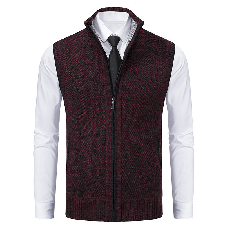 Warren – Men's Stand Collar Cardigan