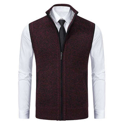 Warren – Men's Stand Collar Cardigan