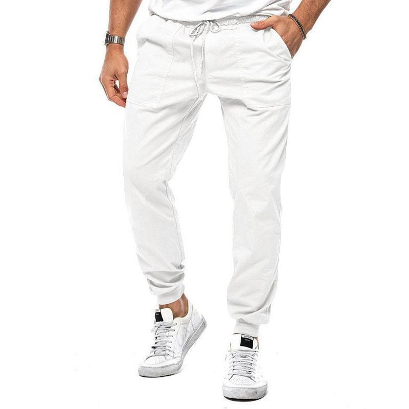 Kevin – Relaxed Men's Pants with Tapered Cut for Leisure and Sport