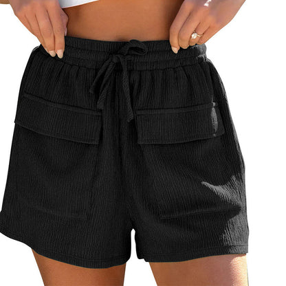 Robyn – Women's Summer Drawstring Shorts with Pockets