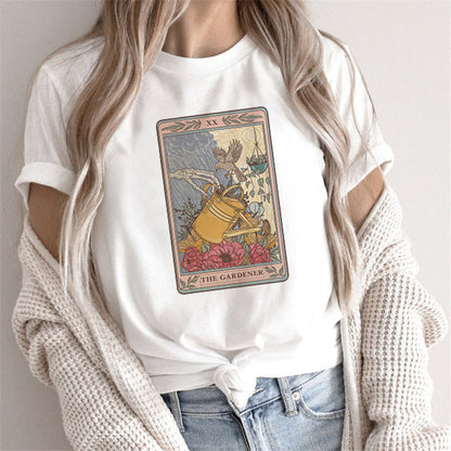 Kim – Women's T-Shirt with Tarot Print