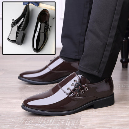 Guy – Elegant Patent Vegan Leather Men's Shoes