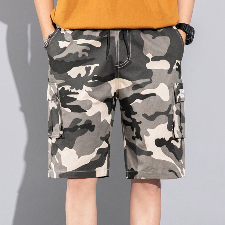 Elliot – Casual Cargo Shorts with Drawstring and Multiple Pockets