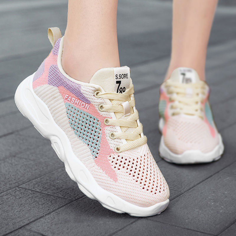 Rachel – Versatile Women's Sneakers with Color Block