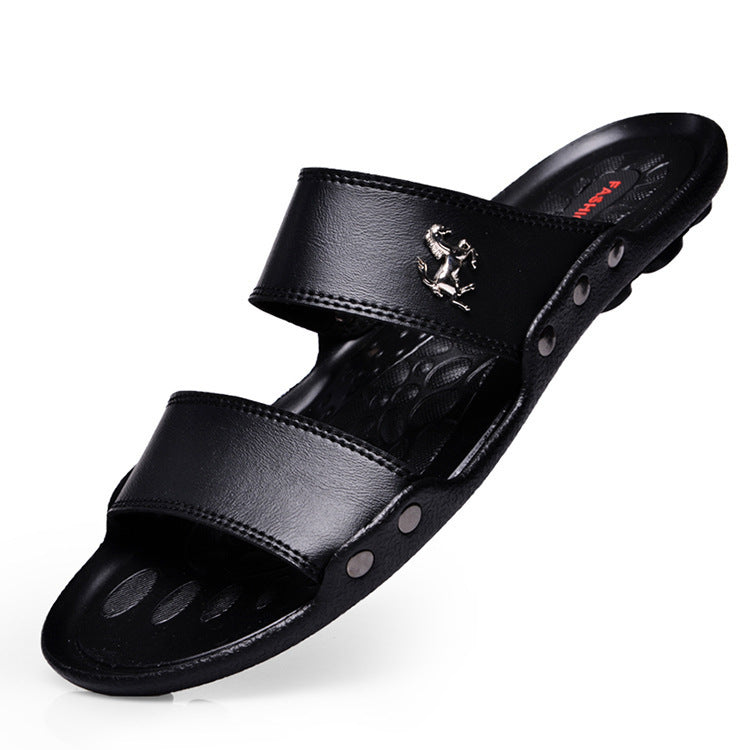 Terry – Men's Casual Slides in Premium Vegan Leather