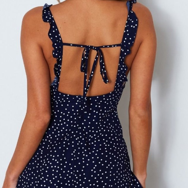 Karen – Polka Dot Beach Dress