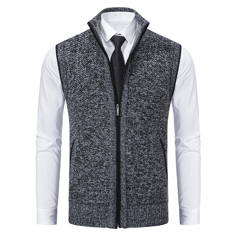 Warren – Men's Stand Collar Cardigan