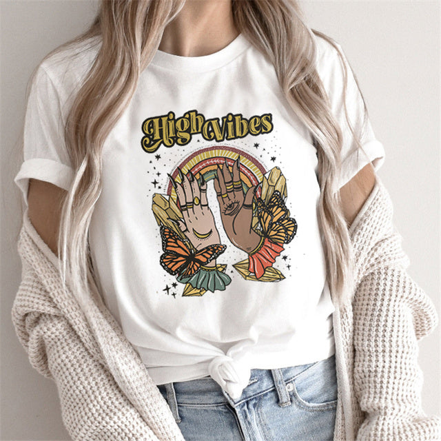 Kim – Women's T-Shirt with Tarot Print