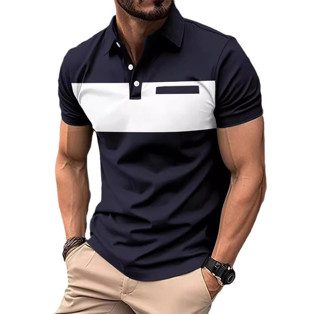 Dan – Men's Short Sleeve Polo Shirt