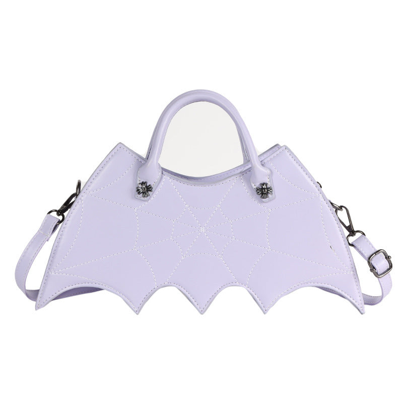 Robyn – Shoulder Bag with Spider Web Design for Halloween