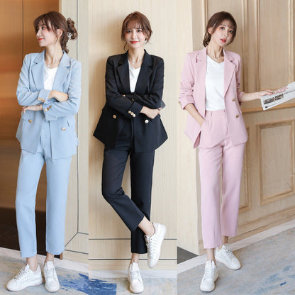 Jennifer – Elegant Women's Blazer Suit for Spring and Fall