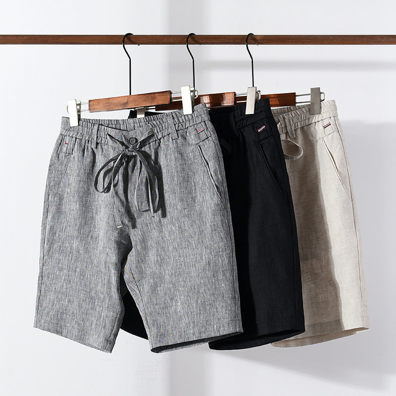 Victor – Straight Men's Shorts in Comfortable Linen