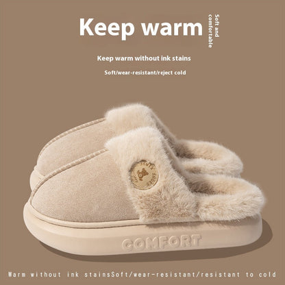 Andrea – Cozy Winter Slippers with Thick Soles