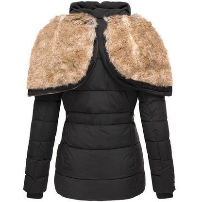 Clara – Women's Winter Coat with Faux Fur Lining